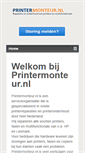 Mobile Screenshot of printermonteur.nl